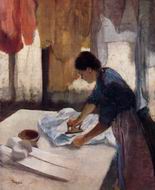 (image for) Handmade oil painting Copy paintings of famous artists Woman Ironing 1887