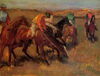 (image for) Handmade oil painting Copy paintings of famous artists Before the Race 1882