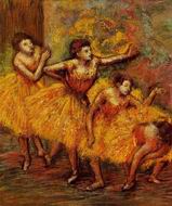 (image for) Handmade oil painting Copy paintings of famous artists Four Dancers 1903