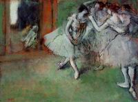(image for) Handmade oil painting Copy paintings of famous artists Group of Dancers 1900-1905