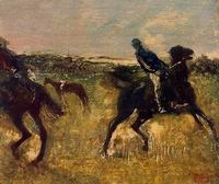 (image for) Handmade oil painting Copy paintings of famous artists Jockeys 1895
