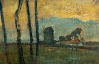 (image for) Handmade oil painting Copy paintings of famous artists Landscape at Valery-sur-Somme