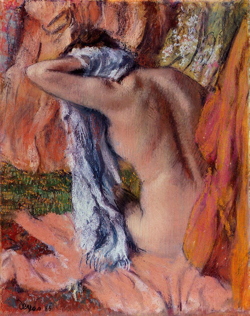 Reproduction of After the Bath 1890-1893