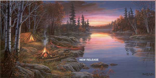 (image for) Reproductions of Fred Buchwitz's Paintings Autumn Reflections