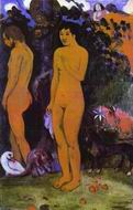 (image for) Paul Gauguin paintings artwork Adam and Eve 1902
