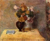 (image for) Paul Gauguin paintings artwork Flowers and Japanese Book 1882