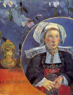(image for) Paul Gauguin La Belle Angele (aka Madame Angele Satre the Ink