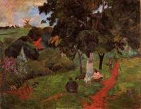 (image for) Paul Gauguin Martinique Landscape (aka Comings and Goings) 18