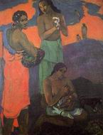 (image for) Paul Gauguin Maternity (aka Three Woman on the Seashore) 1899