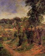 (image for) Handmade oil painting Copy paintings of famous artists Paul Gauguin paintings artwork Near Rouen 1884