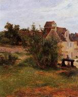 (image for) Paul Gauguin paintings artwork Osny the Gate Busagny Farm 1883