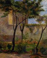 (image for) Paul Gauguin paintings Corner of the Garden rue Carcel 1881 1882