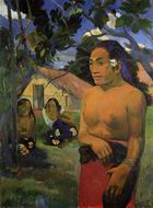 (image for) Paul Gauguin E haere oe i hia (aka Where Are You Going) 1892
