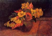 (image for) Paul Gauguin paintings art Evening Primroses in a Vase 1885 2