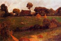 (image for) Handmade oil painting Copy paintings of famous artists Paul Gauguin paintings art Farm in Brittany 1886