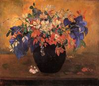(image for) Handmade oil painting Copy paintings of famous artists Paul Gauguin paintings artwork Flower Piece 1896
