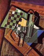 (image for) Handmade oil painting Copy paintings of famous artists The Checkerboard 1915