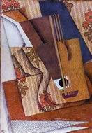 (image for) Handmade oil painting Copy paintings of famous artists The Guitar 1914