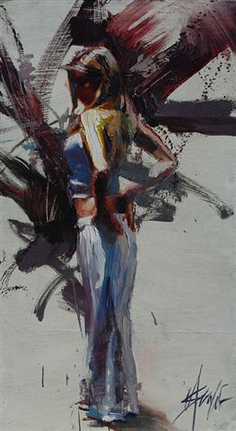 (image for) Handmade oil painting Copy paintings of famous artists Henry Asencio's art for sale, exhilaration - Click Image to Close
