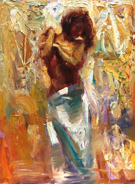 (image for) Handmade oil painting Copy paintings of famous artists Henry Asencio's oil paintings, transition - Click Image to Close