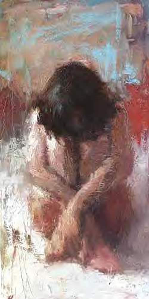 (image for) Handmade oil painting Copy paintings of famous artists Henry Asencio's oil paintings ,Sanctuary - Click Image to Close