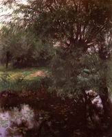 (image for) Reproductions of John Singer Sargenti's art A Backwater at Warg