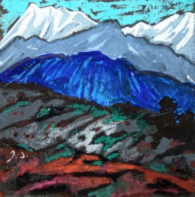 (image for) Handmade oil painting Copy paintings of famous artists KapakaweB's art for sale,Caucasus
