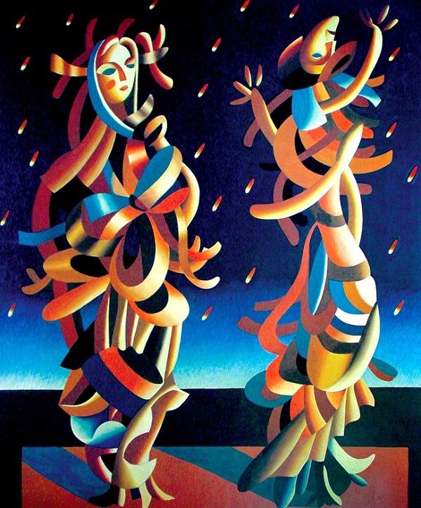 (image for) Handmade oil painting Copy paintings of famous artists KapakaweB's art for sale,Dialogue