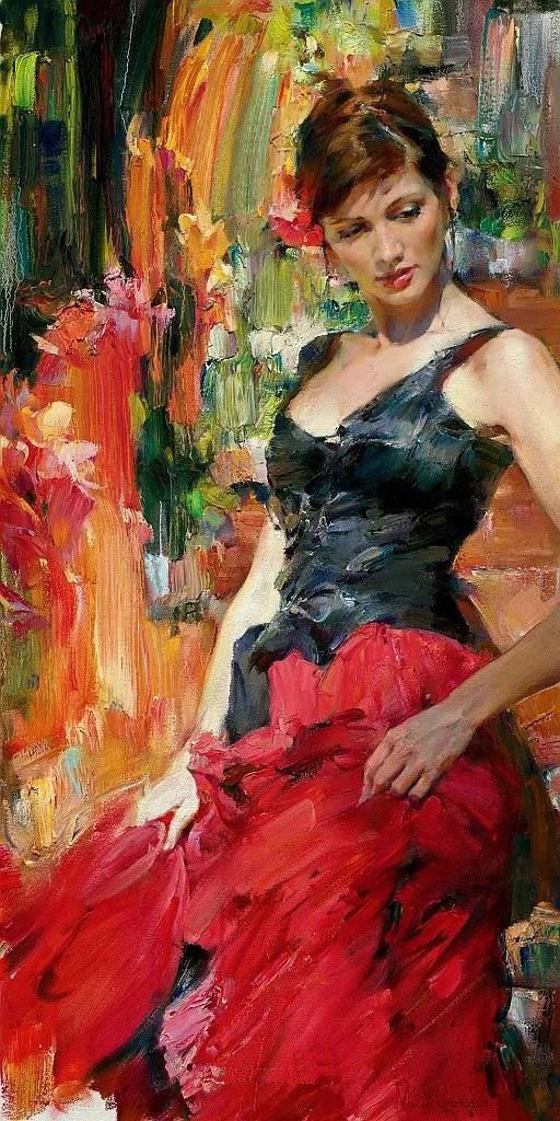 Reproduction oil painting Michael and Inessa Garmash for sale