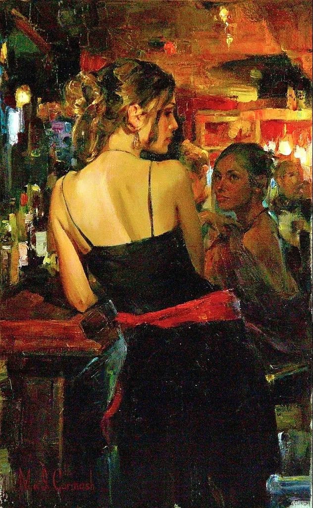 Oil painting on canvas Reproduction Michael and Inessa Garmash