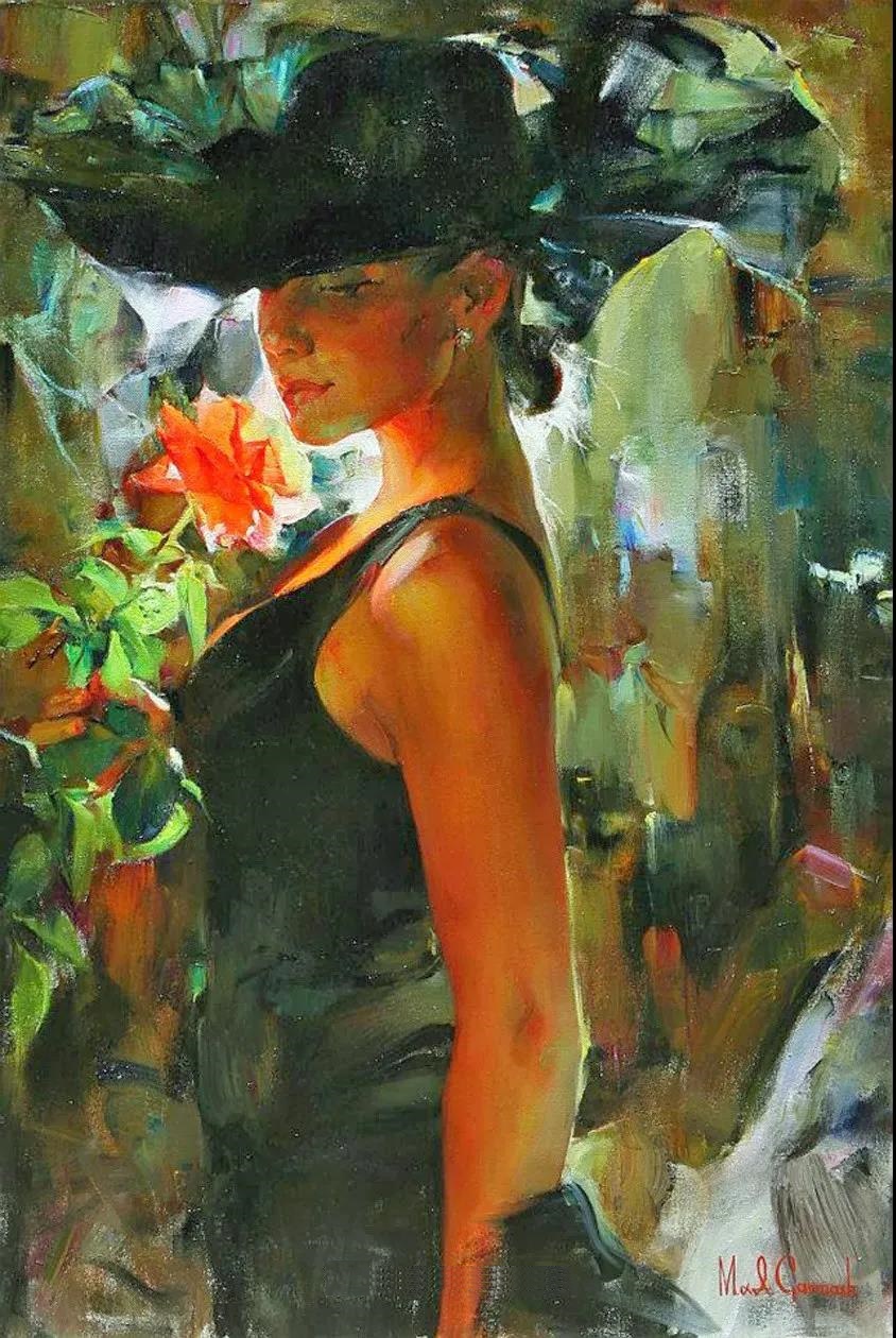 Oil painting Reproduction Michael and Inessa Garmash art - Click Image to Close