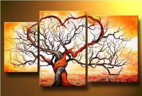 (image for) Modern Abstract Wall Art Oil Painting on canvas For Home Decals - Click Image to Close