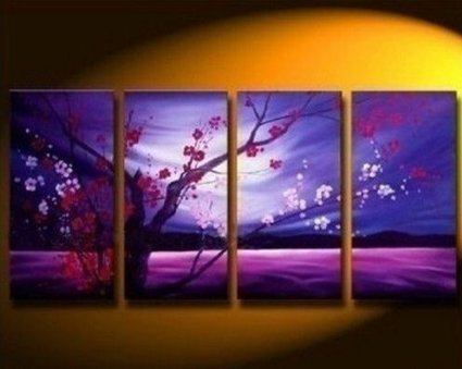 (image for) Beautiful Modern Abstract Huge Wall Art Oil Painting on canvas - Click Image to Close