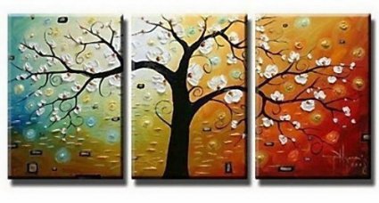 (image for) Home Decoration Modern Oil Painting on canvas for Wall Decor
