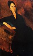 (image for) Handmade oil painting Copy paintings of famous artists Portrait of Anna Zborowska 1917