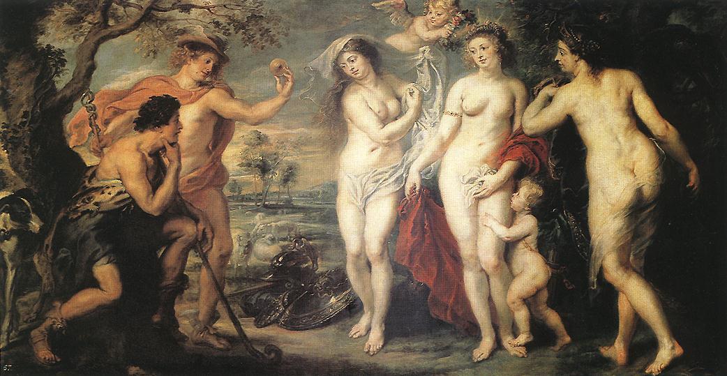 Peter Paul Rubens -The Judgment of Paris, 1639, Museo del Prado
