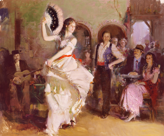 (image for) Famous romance paintings, romantic women The Last Dance reproductions of paintings