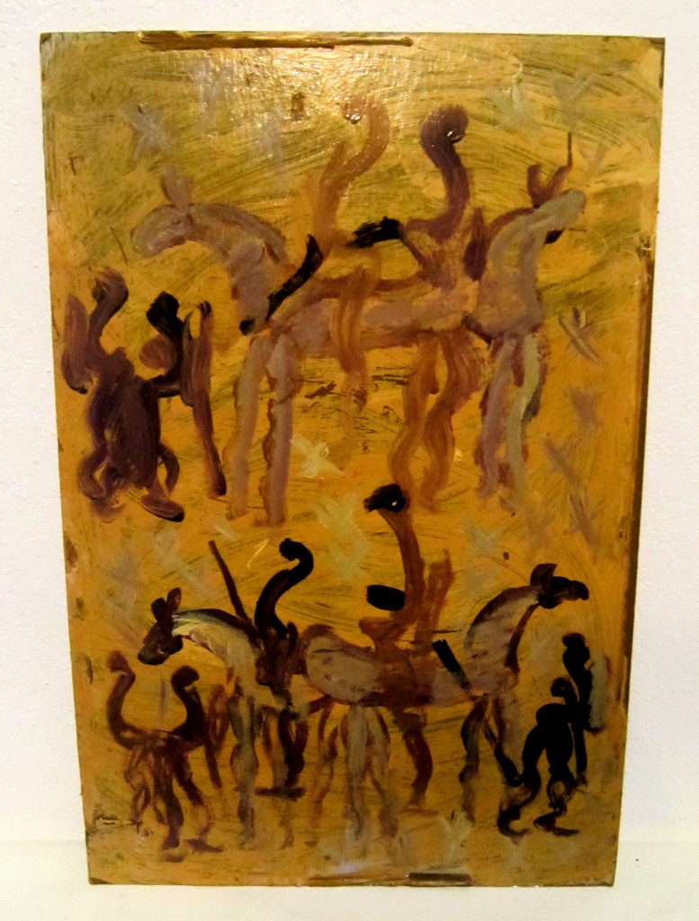(image for) Reproduction of Purvis Young's art, Beautiful Horses And Leaders