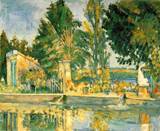 (image for) Handmade oil painting Copy paintings of famous artists Jas de Bouffan the Pool 1876