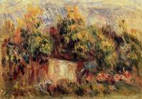 (image for) Pierre-Auguste Renoir paintings artwork Confidences 1878