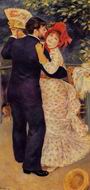 (image for) Pierre-Auguste Renoir paintings artwork Country Dance 1883