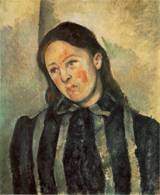 (image for) Handmade oil painting Copy paintings of famous artists Madame Cezanne with Unbound Hair 1890 1892