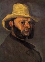 (image for) Handmade oil painting Copy paintings of famous artists Man in a Straw Hat 1871