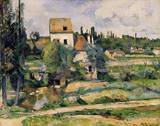 (image for) Handmade oil painting Copy paintings of famous artists Mill on the Couleuvre at Pontoise 1881