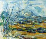 (image for) Handmade oil painting Copy paintings of famous artists Mont Sainte Victoire 1890 1894