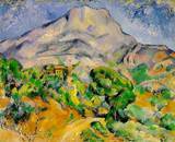 (image for) Handmade oil painting Copy paintings of famous artists Mont Sainte Victoire 1900