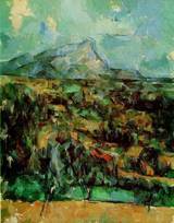 (image for) Handmade oil painting Copy paintings of famous artists Mont Sainte Victoire 1902