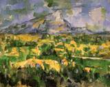 (image for) Handmade oil painting Copy paintings of famous artists Mont Sainte Victoire 1902 1904