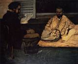 (image for) Handmade oil painting Copy paintings of famous artists Paul Alexis Reading to Zola 1869 1870