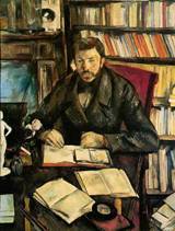 (image for) Handmade Oil painting for home canvas, oil painting framed canvas for living room Portrait of Gustave Geffroy 1895 - Click Image to Close